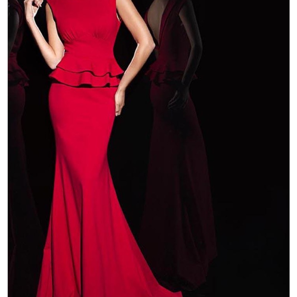 Tony Bowls Striking Scarlet Maxi Dress